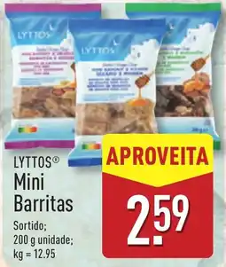 ALDI LYTTOS Mini Barritas promoção