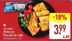 ALDI PESCANOVA Mimos de Pescada-do-cabo promoção