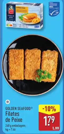 ALDI GOLDEN SEAFOOD Filetes de Peixe promoção