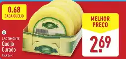 ALDI LACTIMONTE Queijo Curado promoção