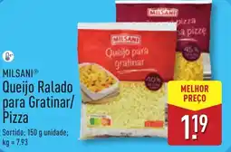 ALDI MILSANI Queijo Ralado para Gratinar/ Pizza promoção