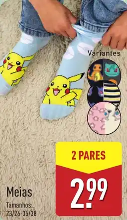 ALDI Meias promoção