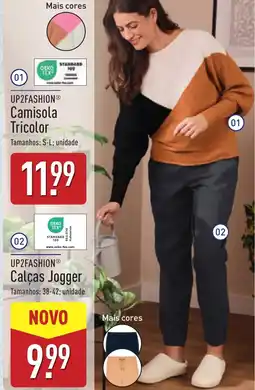 ALDI UP2FASHION Camisola Tricolor promoção