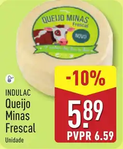 ALDI INDULAC Queijo Minas Frescal promoção