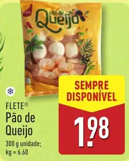 ALDI FLETE Pão de Queijo promoção
