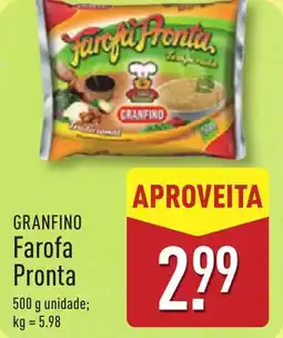 ALDI GRANFINO Farofa Pronta promoção
