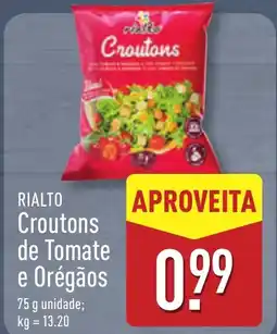 ALDI RIALTO Croutons de Tomate e Orégãos promoção