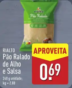 ALDI RIALTO Pão Ralado de Alho e Salsa promoção