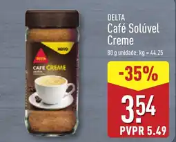ALDI DELTA Café Solúvel Creme promoção
