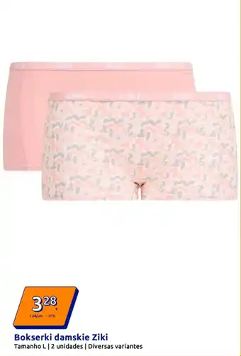 Action Bokserki damskie Ziki promoção