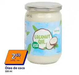 Action Óleo de coco promoção