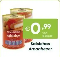 Roque Supermercados Salsichas Amanhecer promoção
