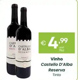 Roque Supermercados Vinho Castello D'Alba Reserva Tinto promoção