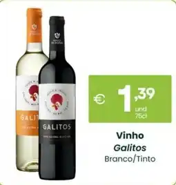 Roque Supermercados Vinho Galitos promoção