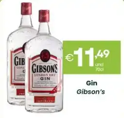 Roque Supermercados Gin Gibson's promoção
