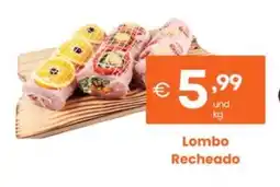 Roque Supermercados Lombo Recheado promoção