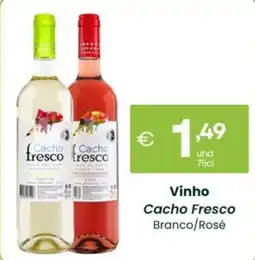 Roque Supermercados Vinho Cacho Fresco promoção