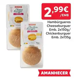 Amanhecer Hambúrgueres AMANHECER promoção