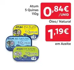 Amanhecer Atum 5 Quinas Óleo/ Natural promoção
