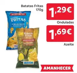 Amanhecer Batatas Fritas Onduladas promoção