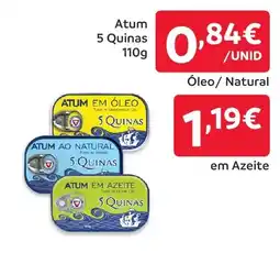 Amanhecer Atum 5 Quinas em Azeite promoção
