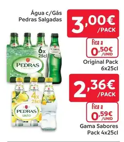 Amanhecer Água c/Gás Pedras Salgadas Original Pack promoção