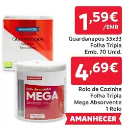 Amanhecer Guardanapos 33x33 Folha Tripla promoção
