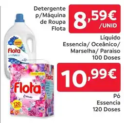 Amanhecer Detergente P/Máquina de Roupa Flota Po Essencia 120 Doses promoção