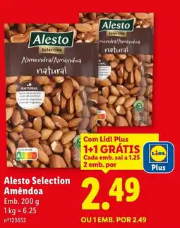 Lidl Alesto Selection Amêndoa promoção