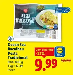 Lidl Ocean Sea Bacalhau Posta Tradicional promoção