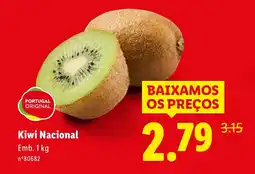Lidl Kiwi Nacional promoção