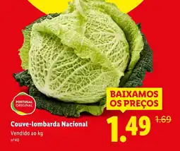 Lidl Couve-lombarda Nacional promoção