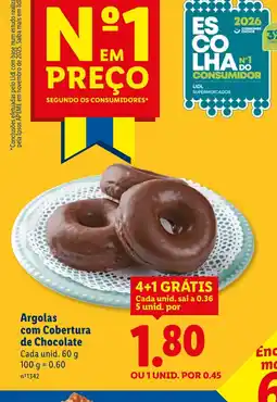 Lidl Argolas com Cobertura de Chocolate Cada promoção