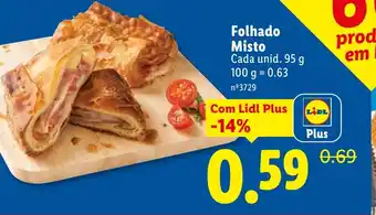 Lidl Folhado Misto promoção