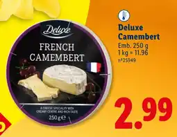 Lidl Deluxe Camembert promoção