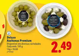Lidl Deluxe Azeitonas Premium promoção
