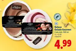 Lidl Deluxe Gelado Gourmet Cada promoção