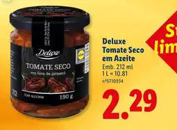 Lidl Deluxe Tomate Seco em Azeite promoção