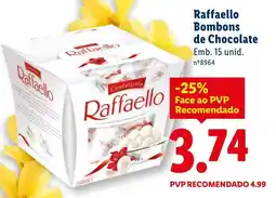 Lidl Raffaello Bombons de Chocolate promoção
