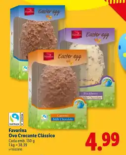 Lidl Favorina Ovo Crocante Clássico promoção