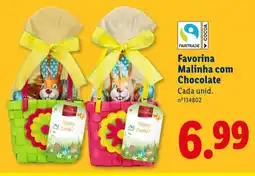 Lidl Favorina Malinha com Chocolate Cada unid. promoção