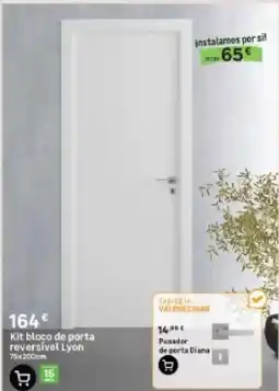 Leroy Merlin Kit bloco de porta reversível Lyon promoção