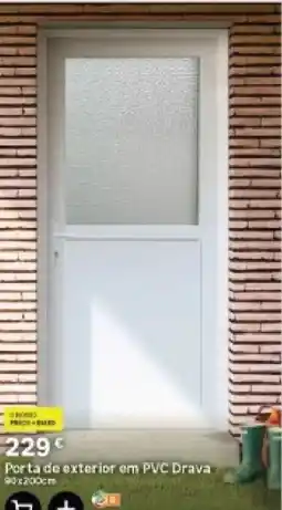 Leroy Merlin Porta de exterior em PVC Drava promoção