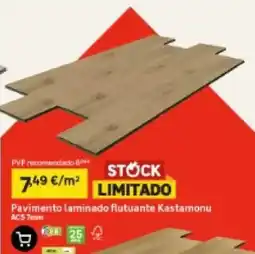 Leroy Merlin Pavimento laminado flutuante Kastamonu promoção