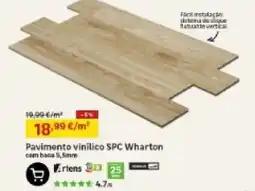 Leroy Merlin Pavimento vinilico SPC Wharton promoção