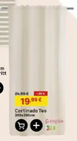 Leroy Merlin Cortinado Teo 200x200cm promoção