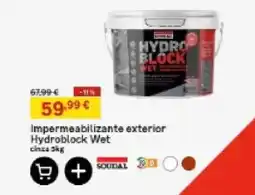 Leroy Merlin Impermeabilizante exterior Hydroblock Wet promoção