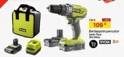 Leroy Merlin Berbequim percutor sem fios 13W50Nm promoção