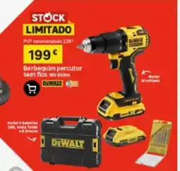 Leroy Merlin Berbequim percutor sem fios sv 65Nm promoção