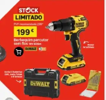 Berbequim percutor sem fios sv 65Nm